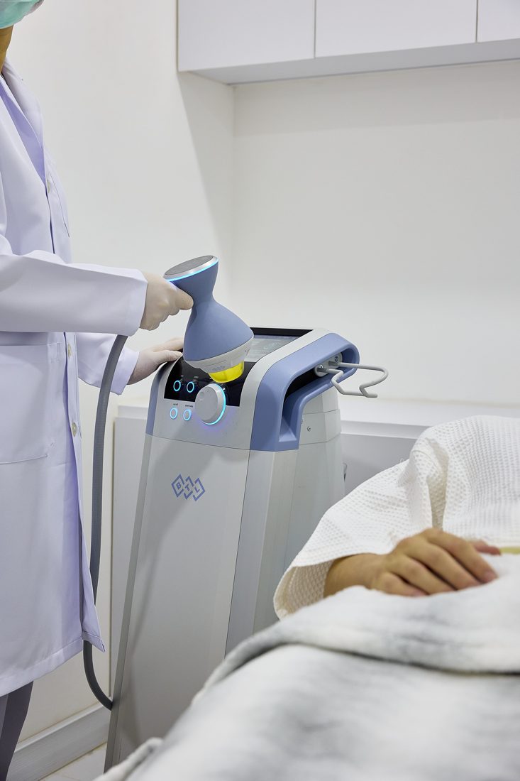 Focused shockwave therapy